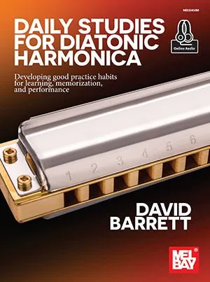 Daily Studies for Diatonic Harmonica Book & Online Audio