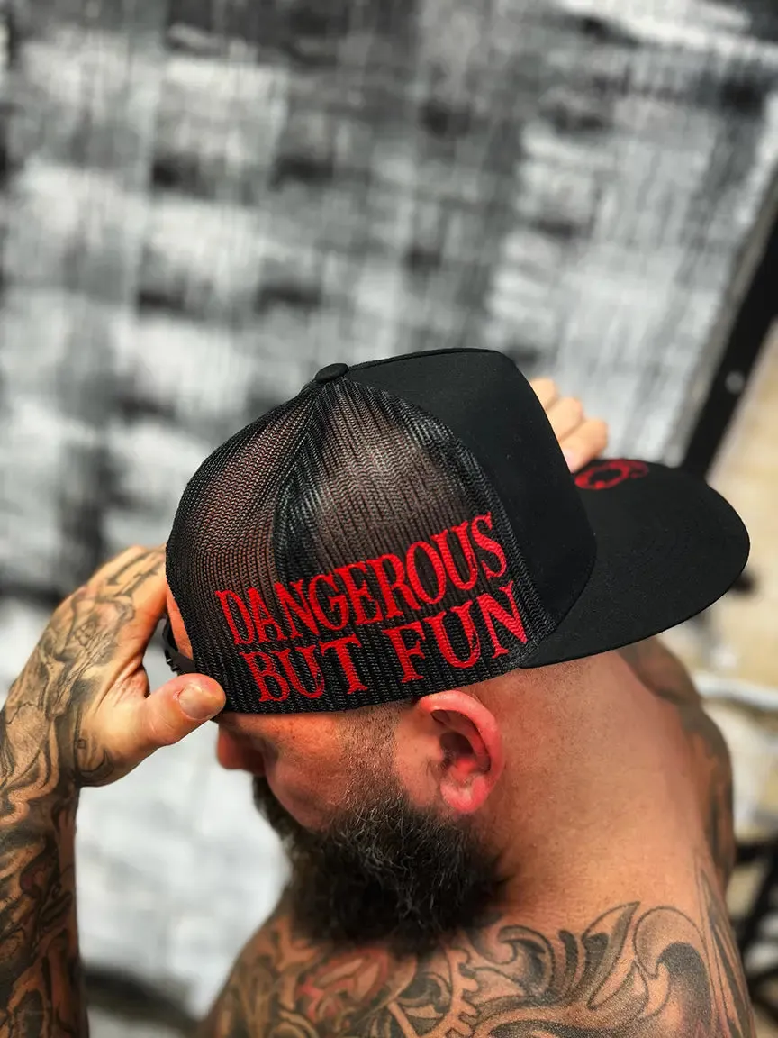DANGEROUS SIDE STYLE BLACK HAT