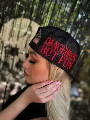 DANGEROUS SIDE STYLE BLACK HAT