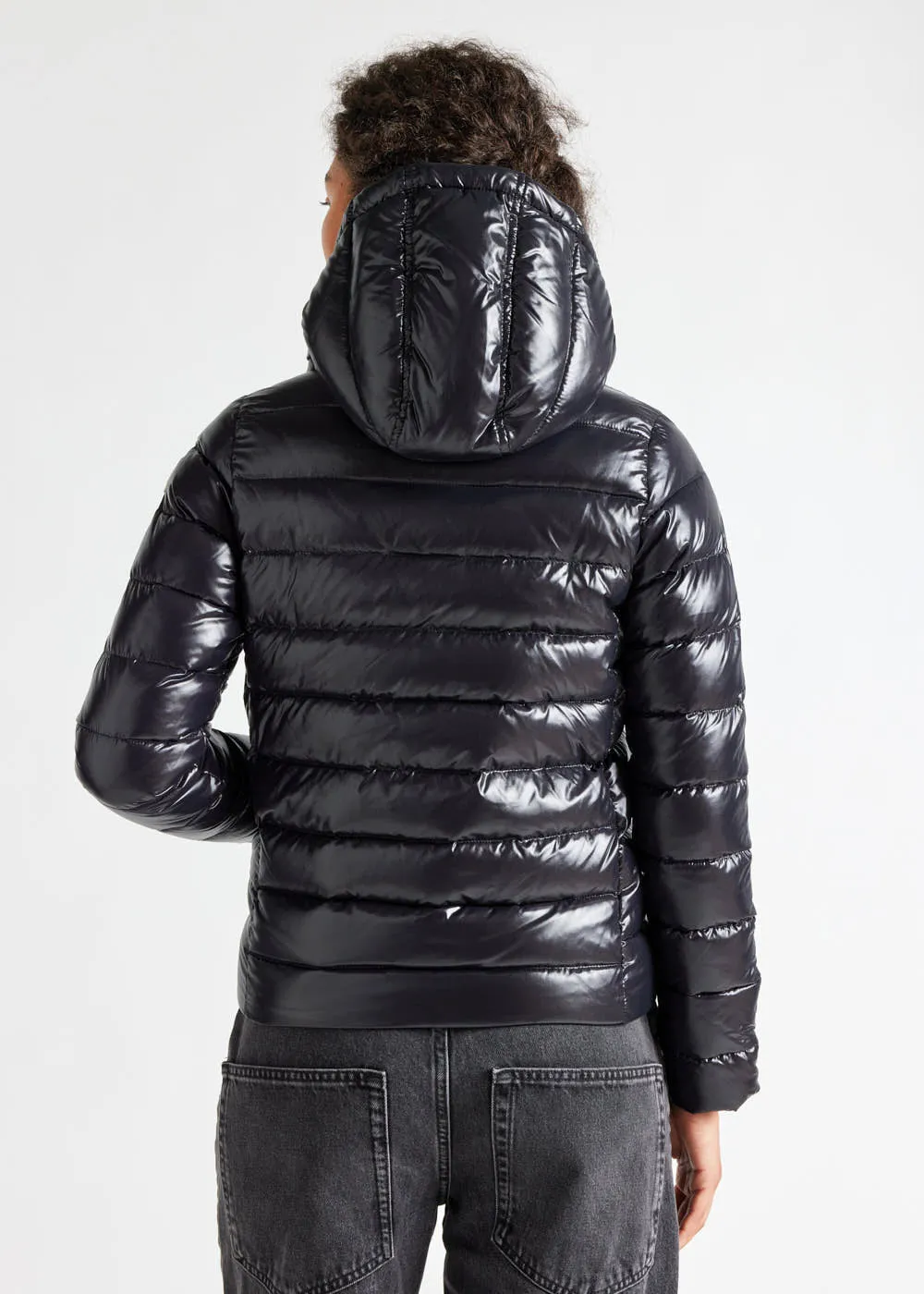 Doudoune brillante femme Pyrenex Spoutnic Black