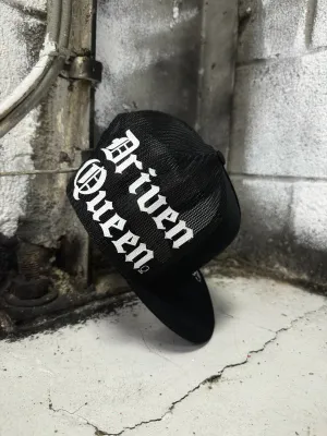 DRIVEN QUEEN SIDE STYLE BLACK HAT