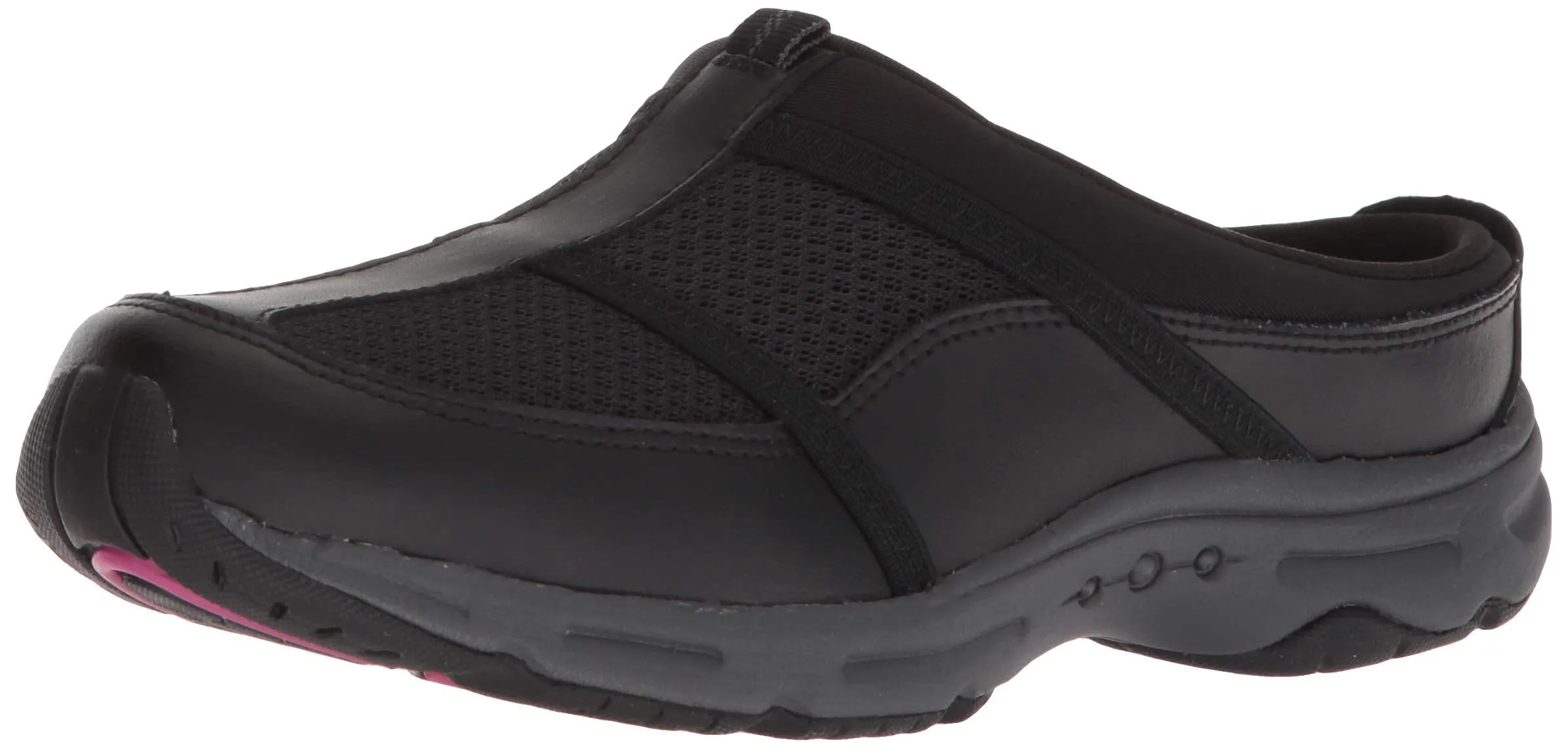 Easy Spirit Women's Argyle Mule, Black 001, 9