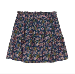 Ensign Blue Floral Skirt