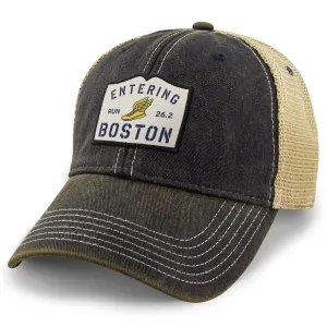 Entering Boston Run 26.2 Dirty Water Trucker
