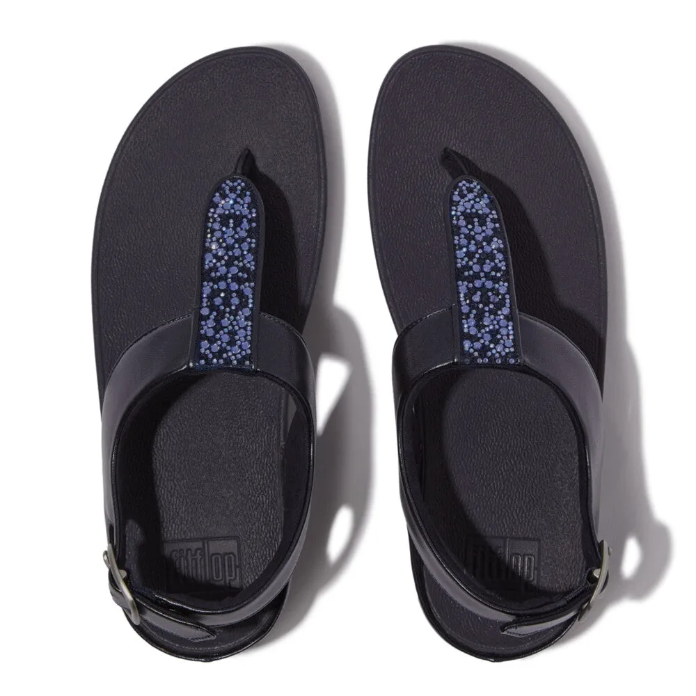 FitFlop Fino Crystal Mix T-Strap Sandals
