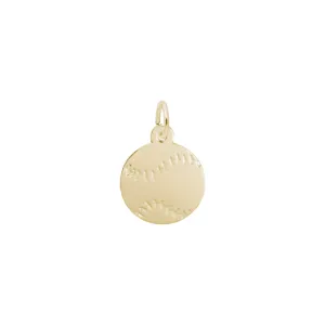 Flat Baseball Pendant
