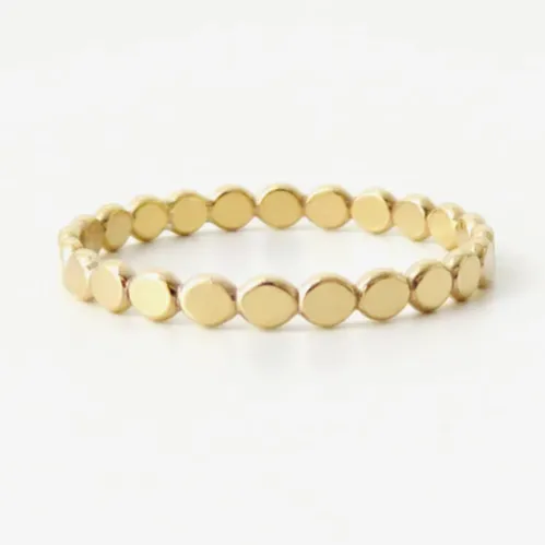 Flat Bead Ring
