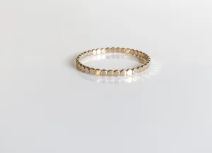 FLAT BEAD RING