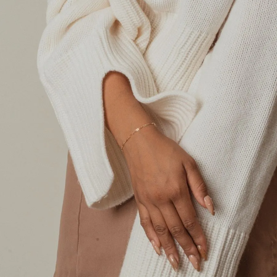 Flat Chain Bracelet