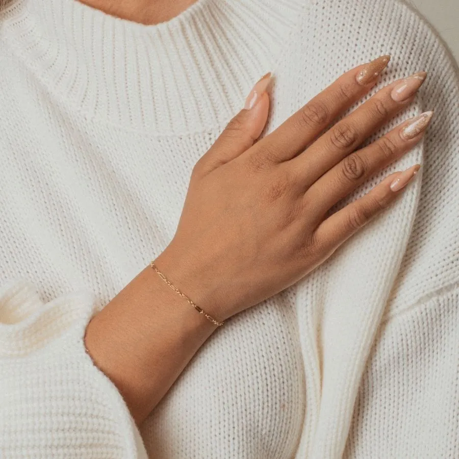 Flat Chain Bracelet
