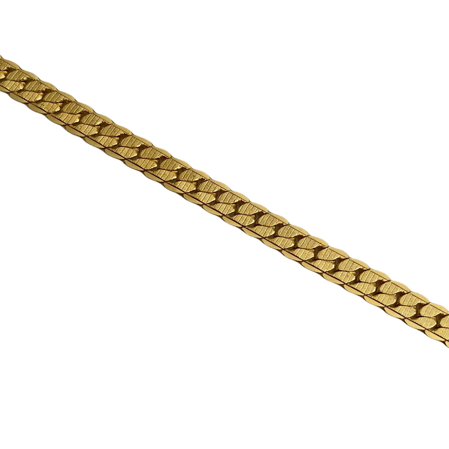 Flat Cuban Bracelet