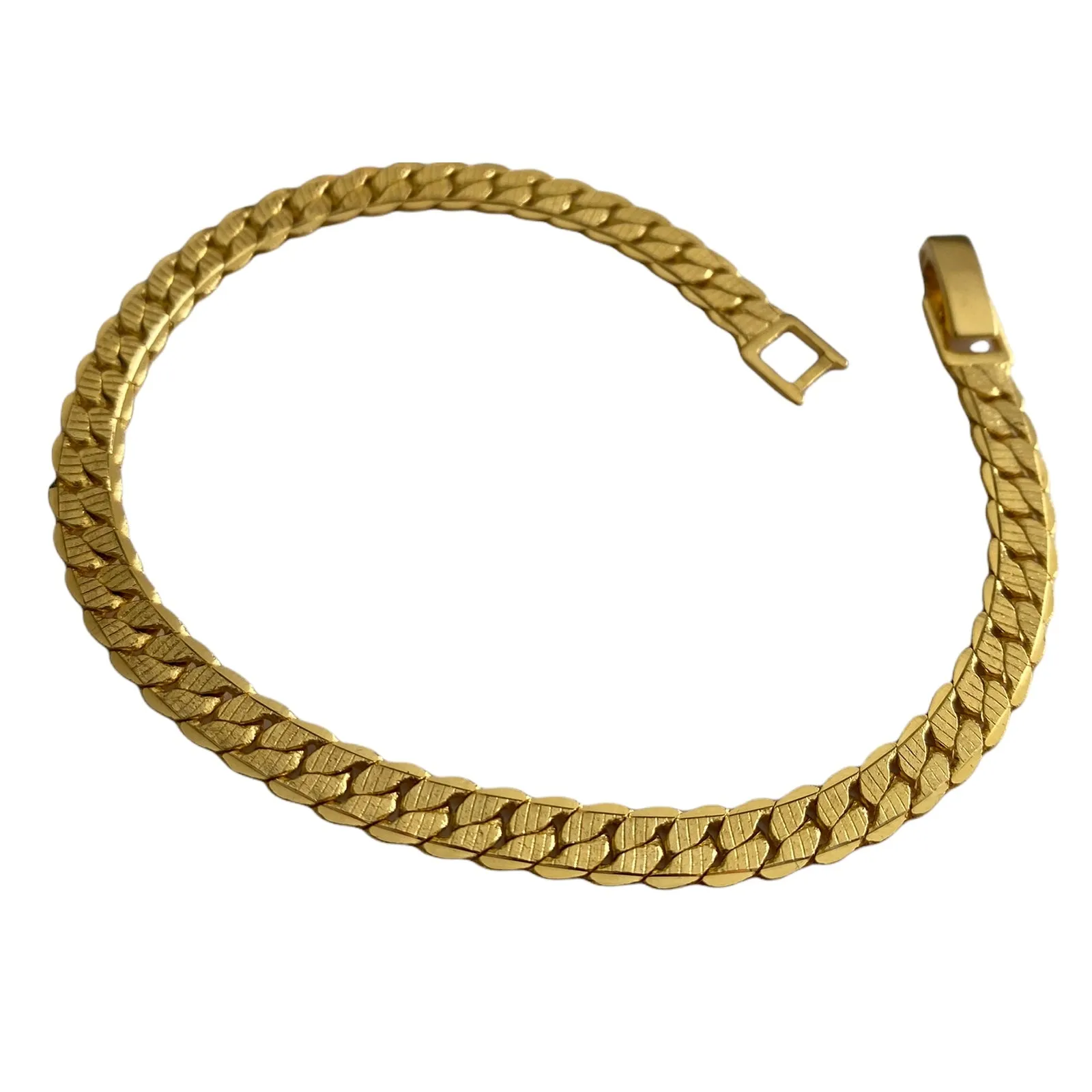 Flat Cuban Bracelet