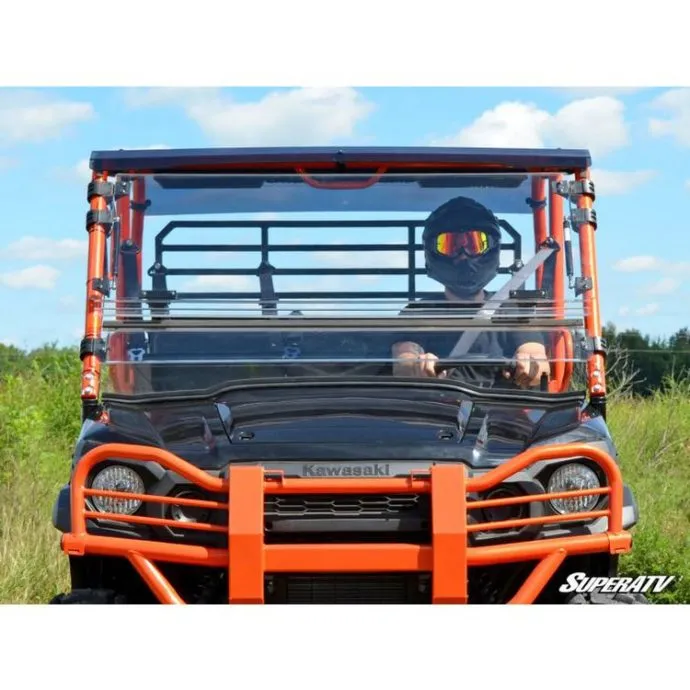 Flip Windshield For Kawasaki Mule Pro FX/FXT/DX/DXT