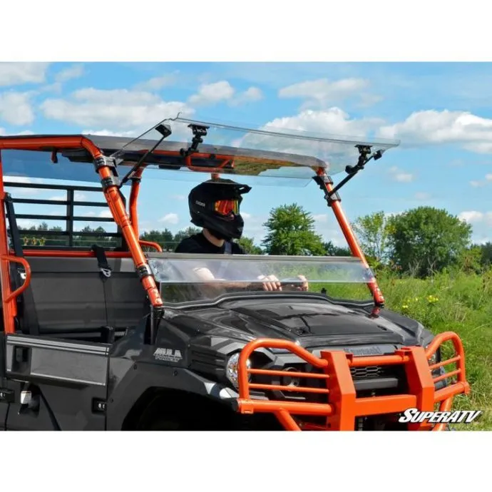 Flip Windshield For Kawasaki Mule Pro FX/FXT/DX/DXT