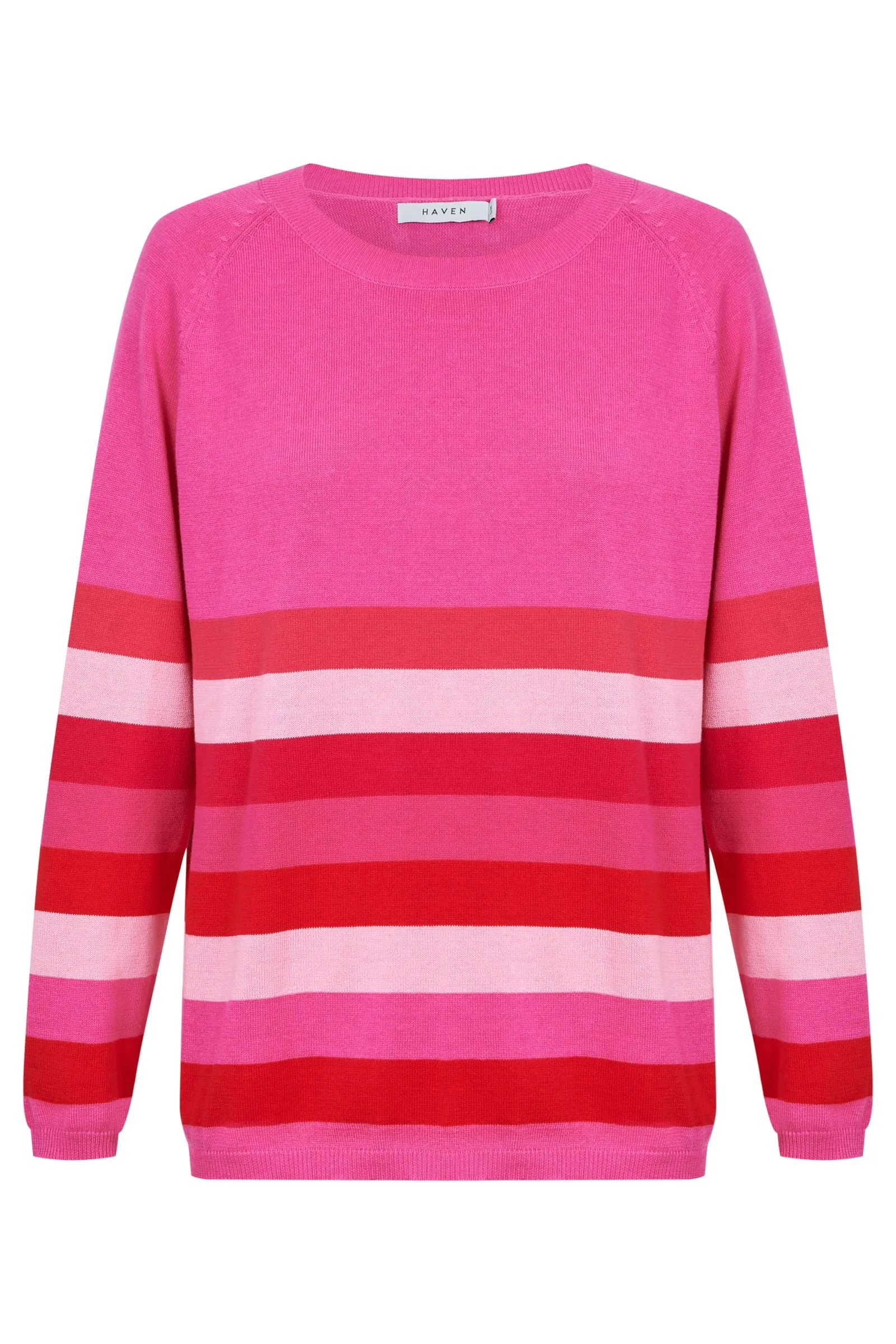 Florida Stripe Jumper - Pink