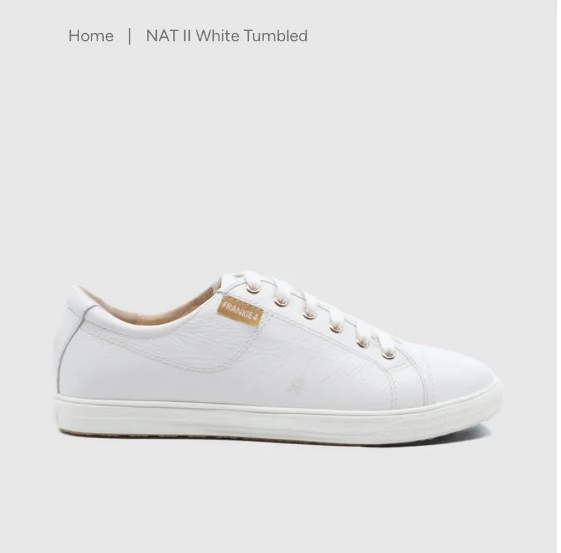 FRANKIE4 II NAT - white tumbled