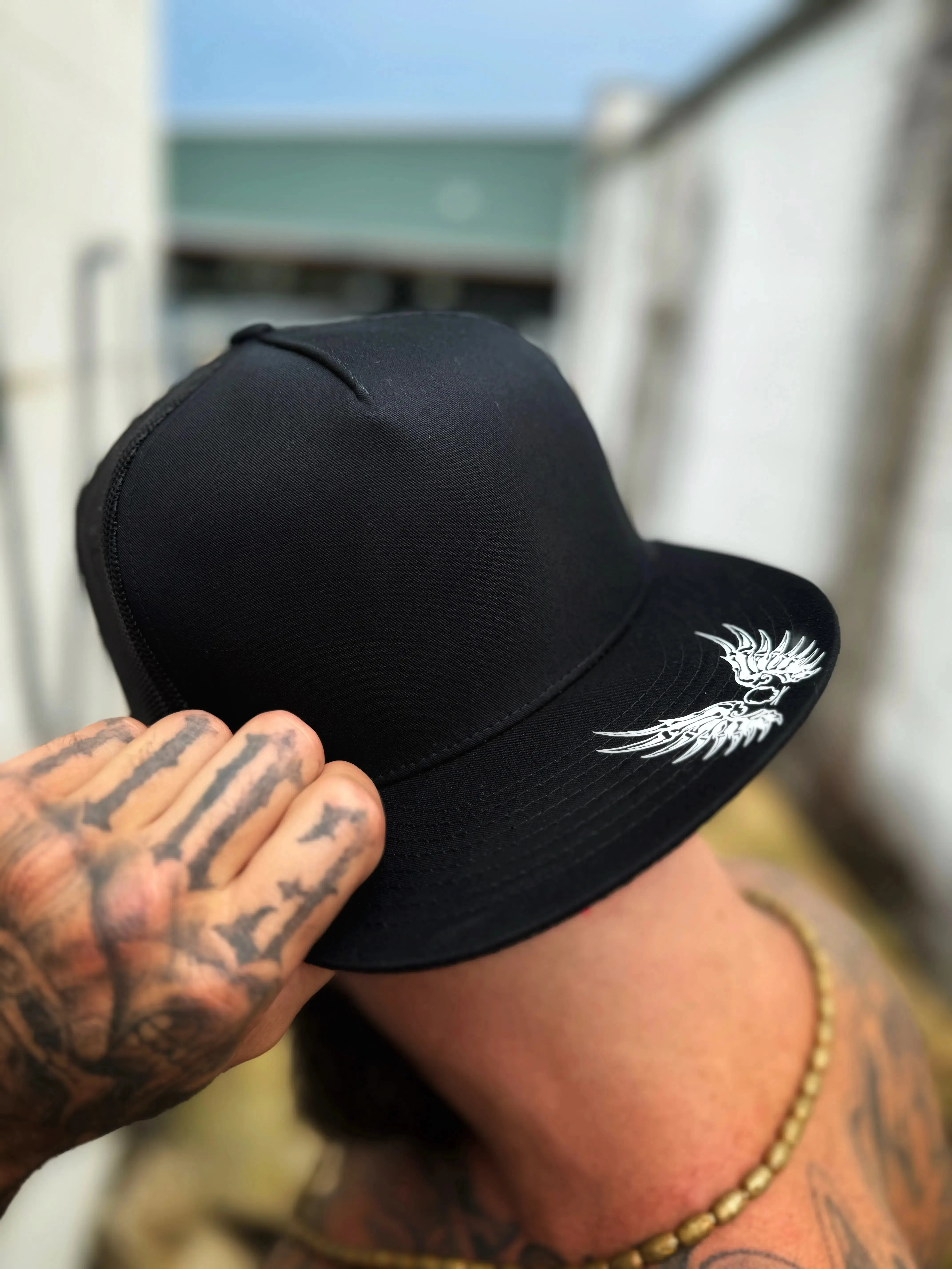 FREE SOUL SIDE STYLE BLACK HAT