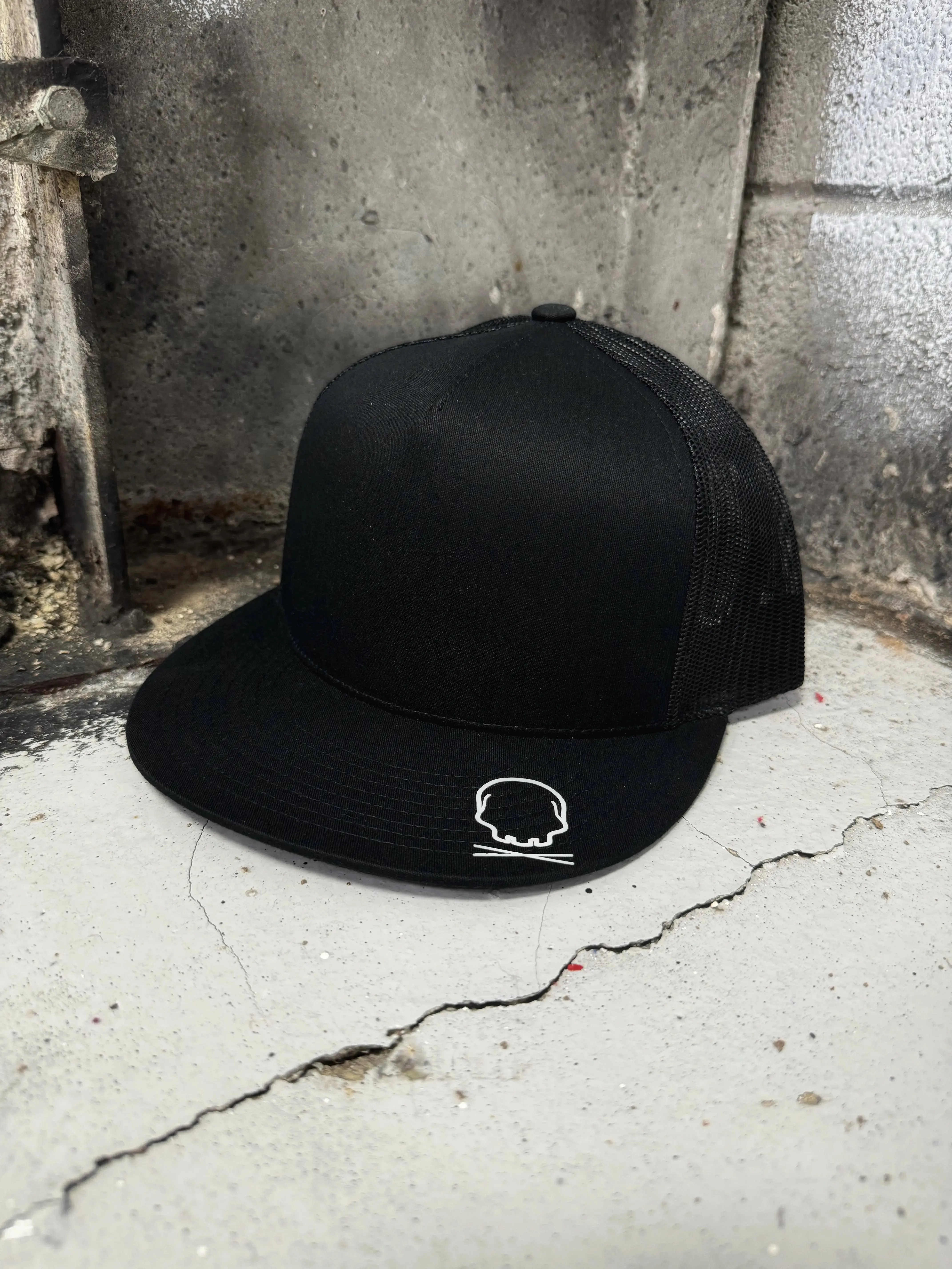 FUCK OFF SIDE STYLE BLACK HAT
