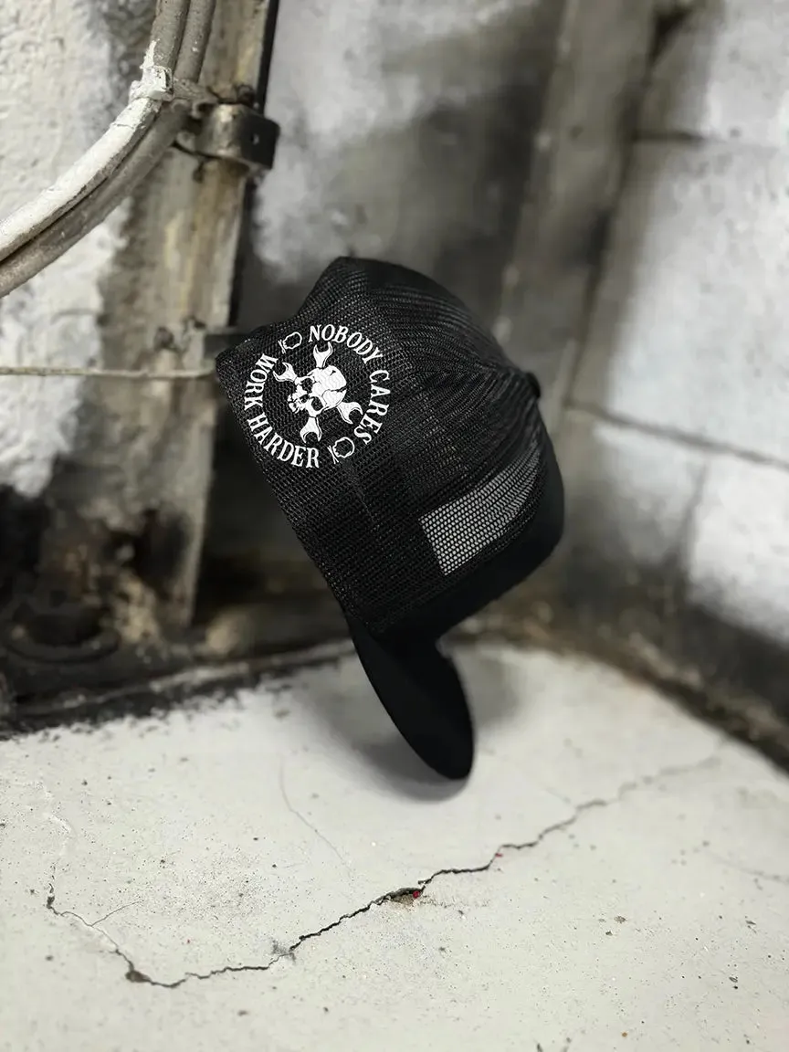 HARDER SIDE STYLE BLACK HAT