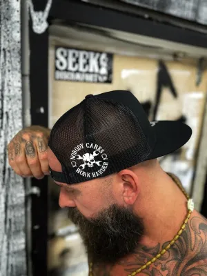 HARDER SIDE STYLE BLACK HAT