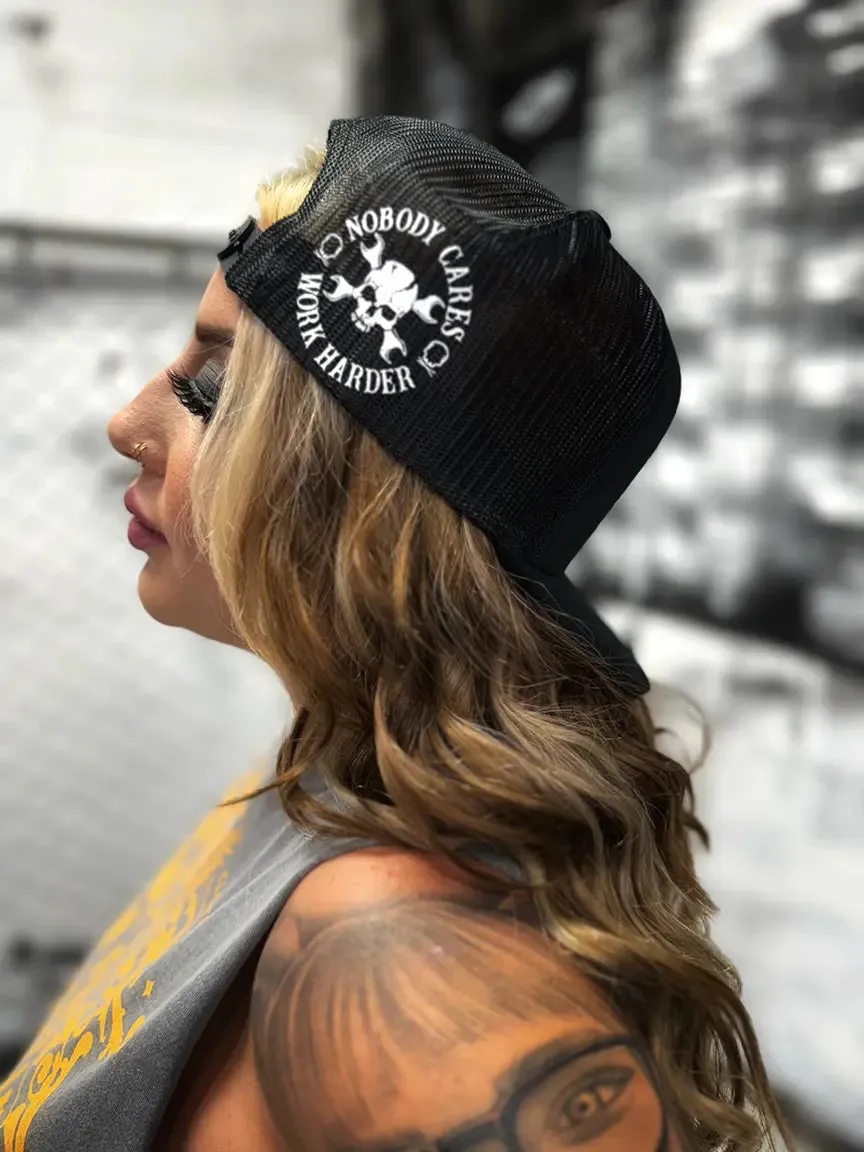 HARDER SIDE STYLE BLACK HAT
