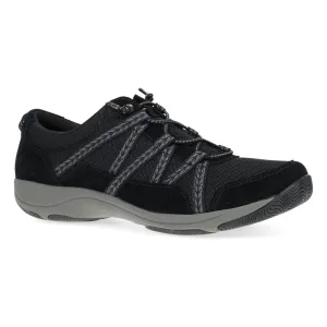 Harlyn - Wide - Black/Black Suede Sneaker - 4856-100210
