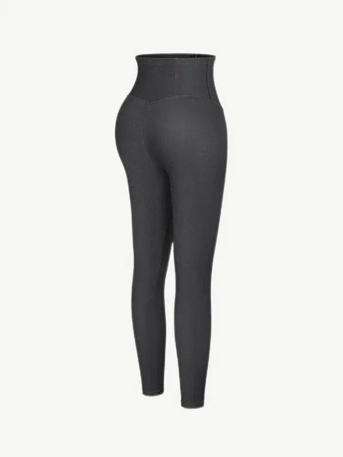 High Waist Trainer Denim Shaper Pants