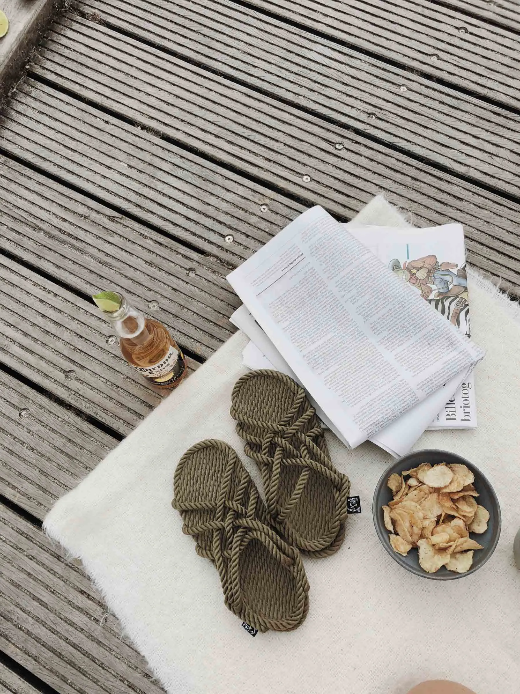 JC Sandal - Olive