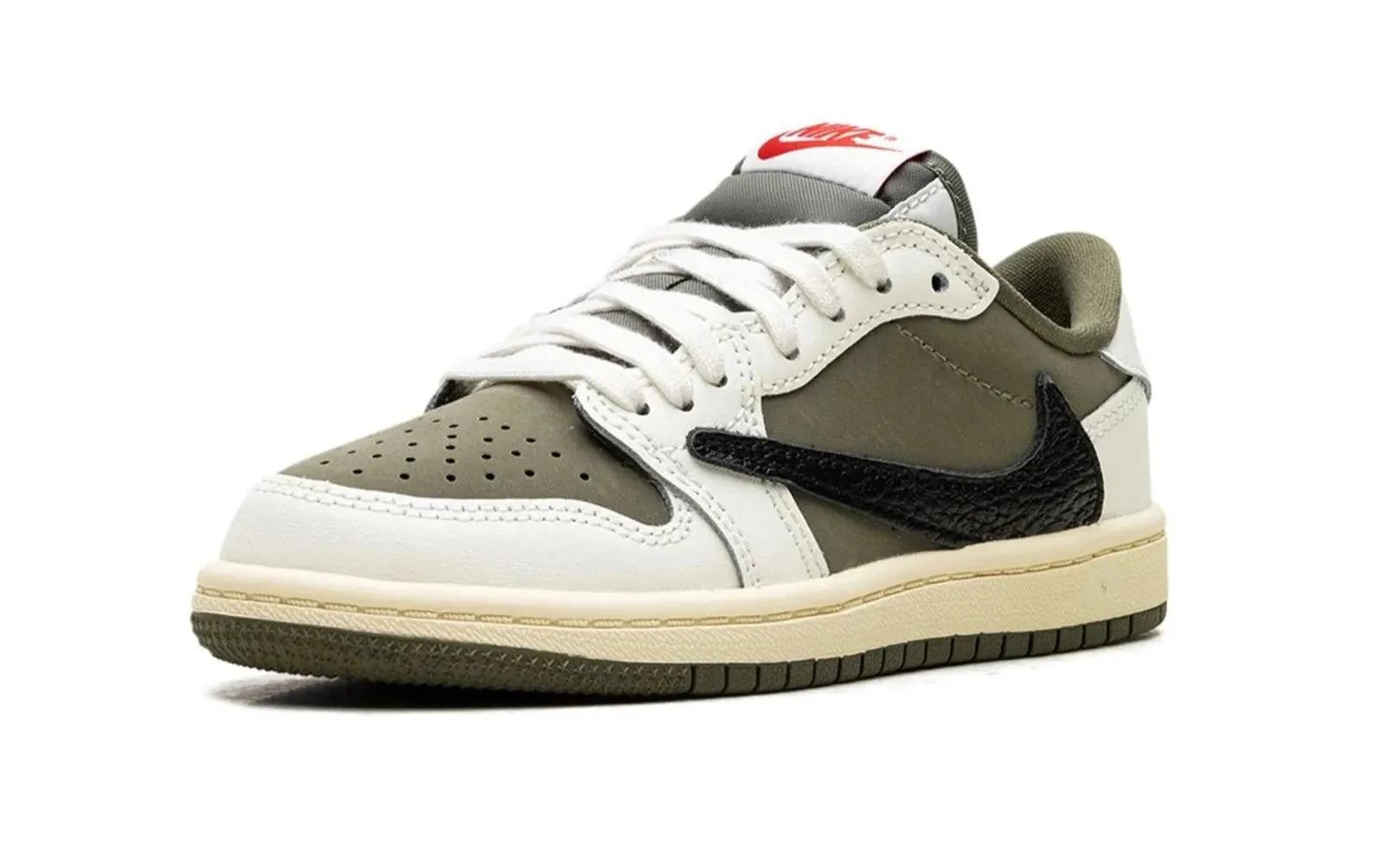 Jordan 1 Retro Low "Travis Scott - Medium Olive" Pre-school