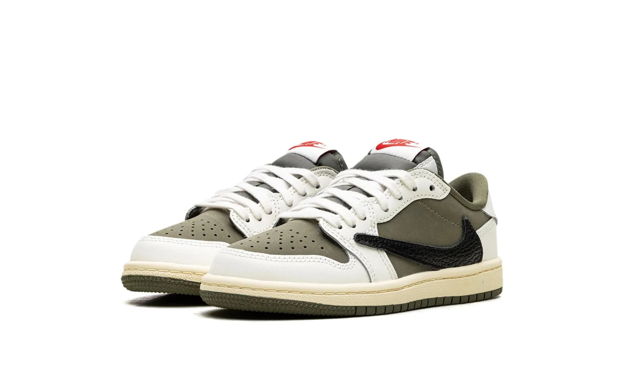 Jordan 1 Retro Low "Travis Scott - Medium Olive" Pre-school