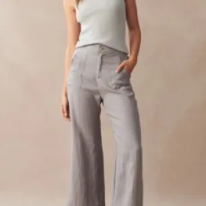 Jude Pant Linen Grey