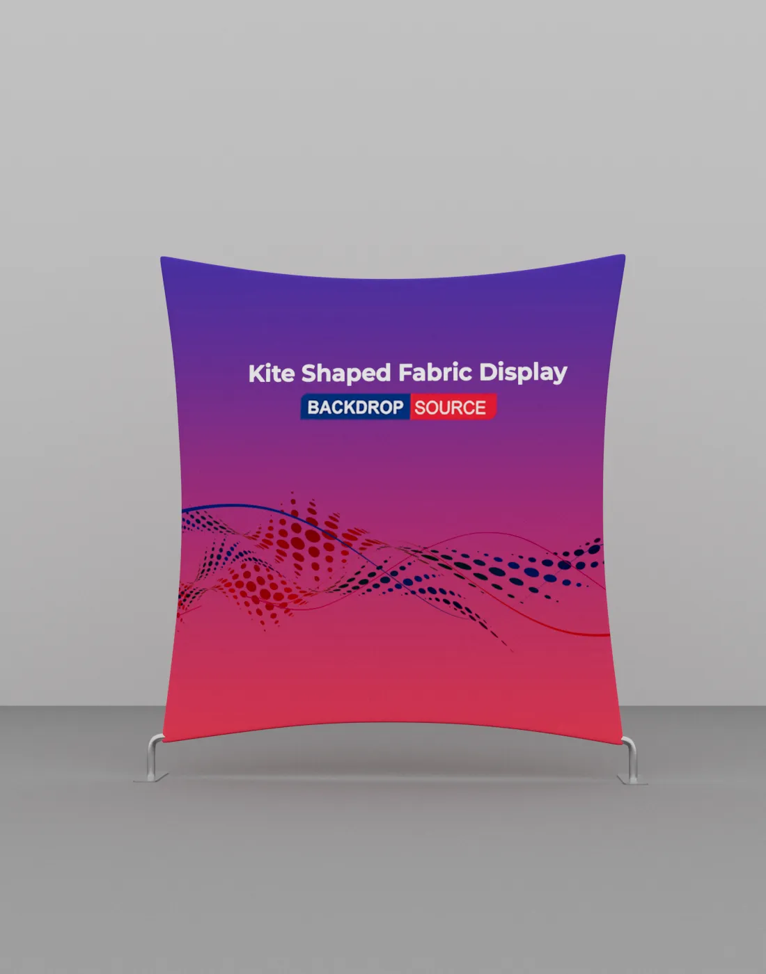 Kite Shaped Fabric Display