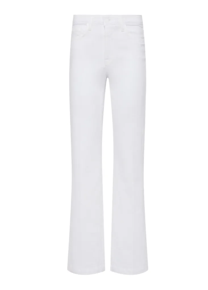 L'Agence Scottie Wide Leg Jean - Blanc