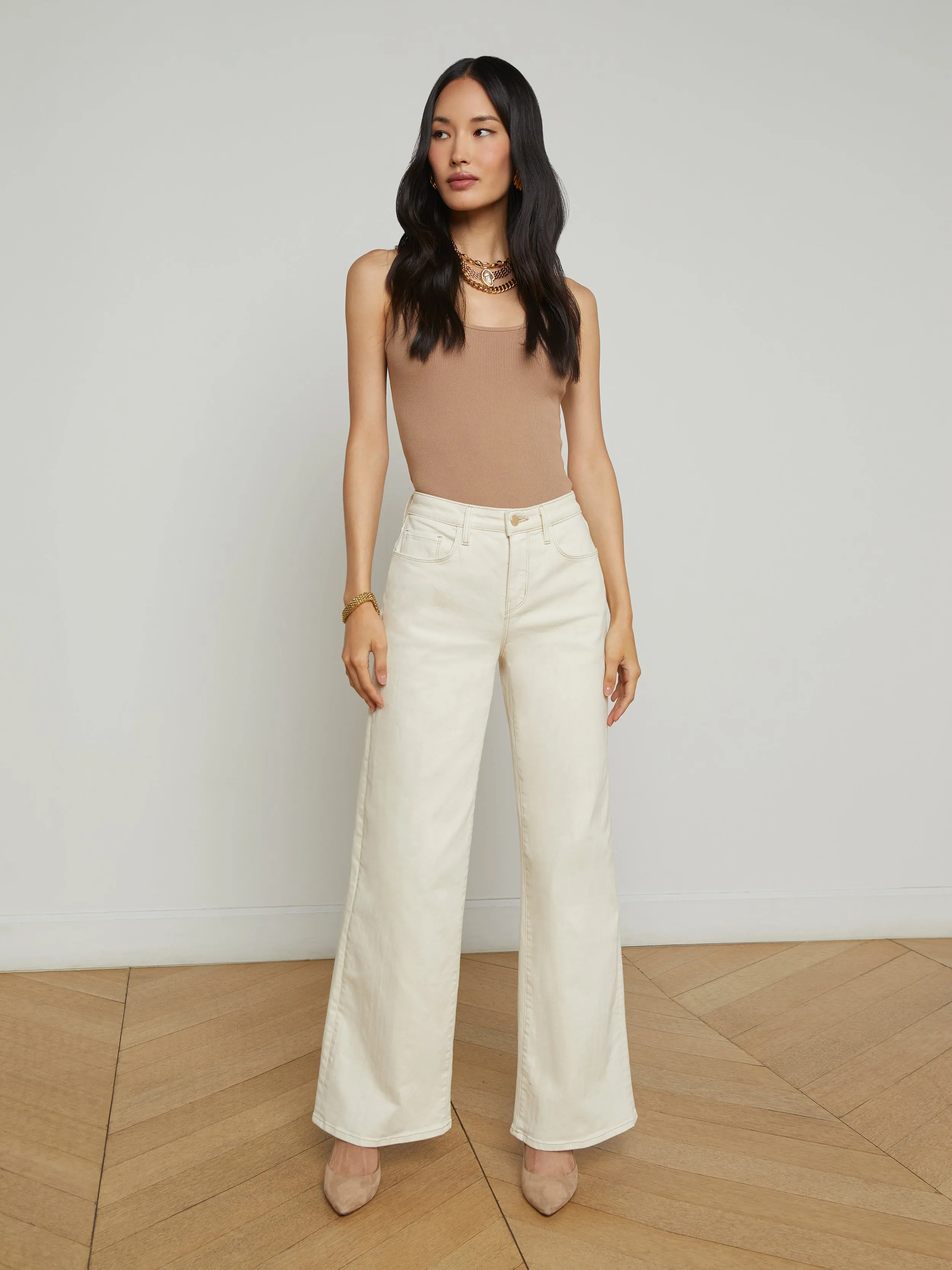 L'agence - Women - Macadamia Alicent Wide-Leg Jean