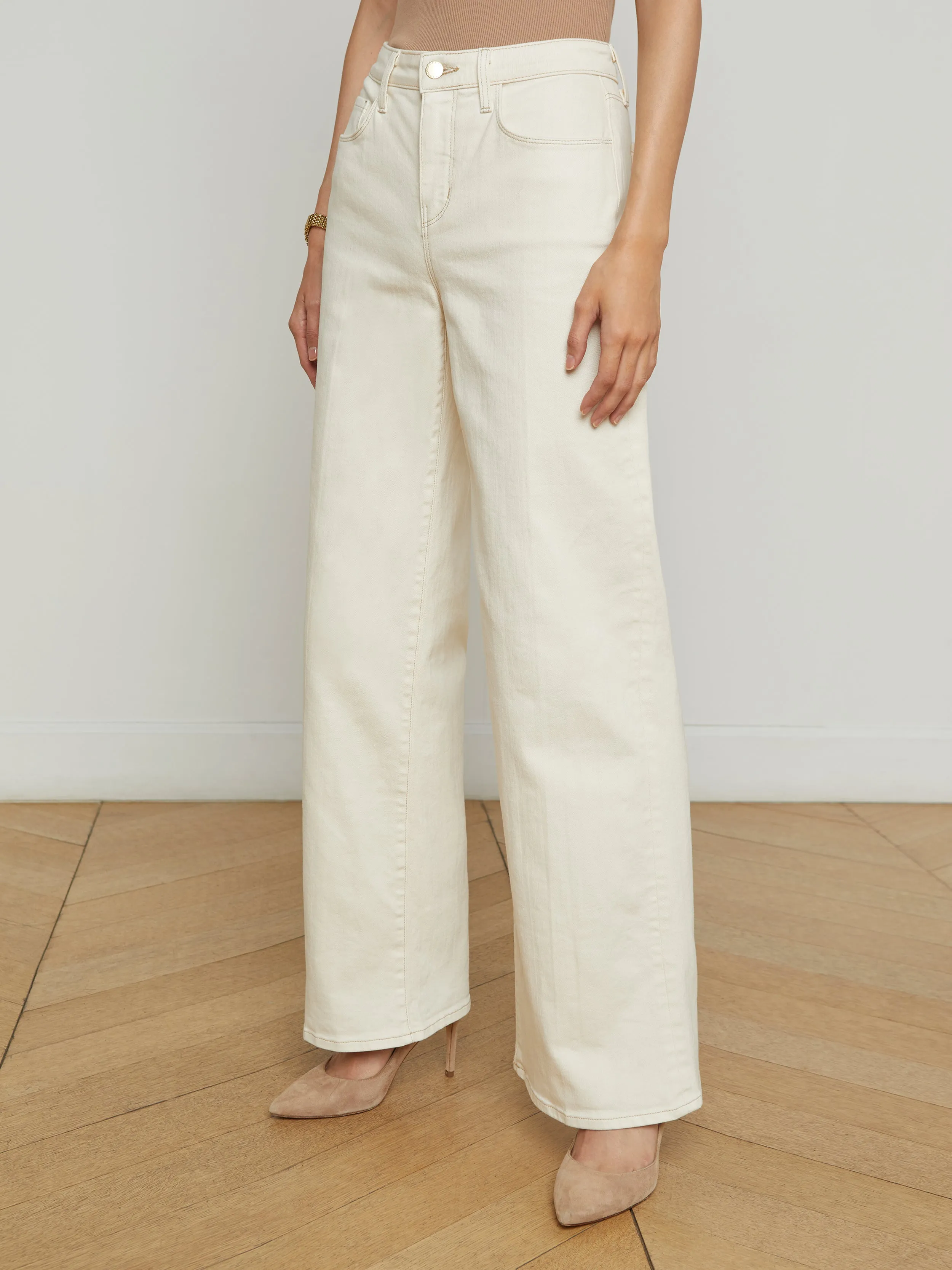 L'agence - Women - Macadamia Alicent Wide-Leg Jean
