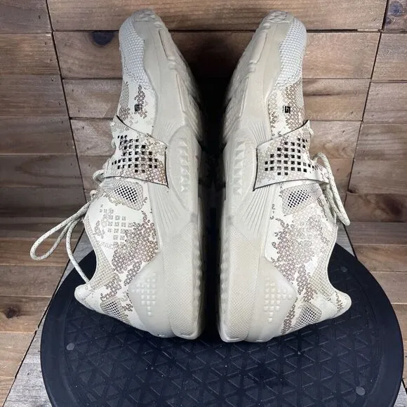 Lalo Bloodbird Shoes Mens Size 8.5 Lace Up Desert Tan Camo Sneakers Tactical