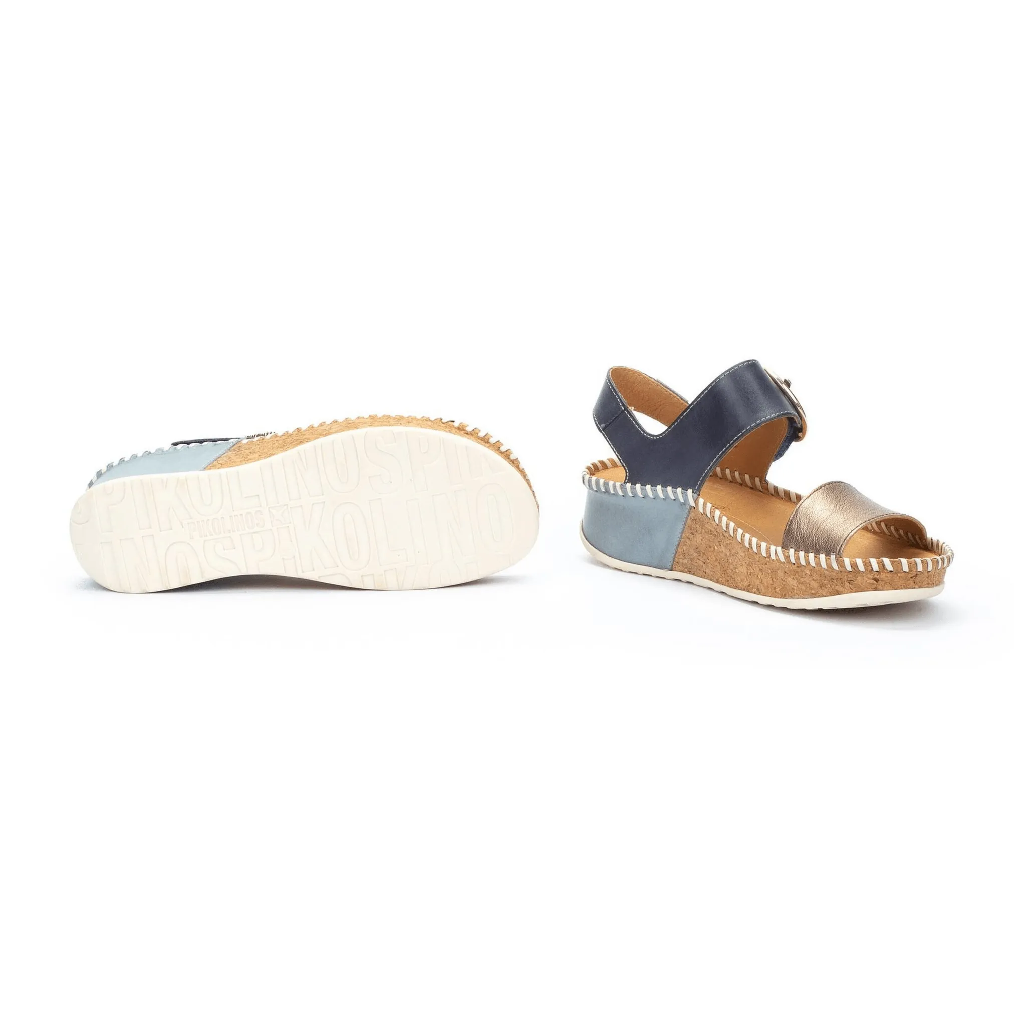 Marina Platform Back Strap | Leather | Stone