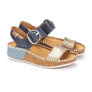 Marina Platform Back Strap | Leather | Stone