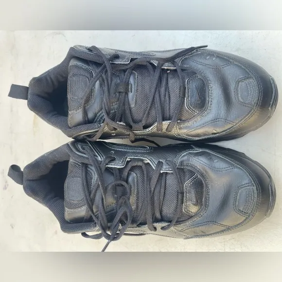 Men’s Nike air monarch black sneaker shoe size 13 extra wide 4E