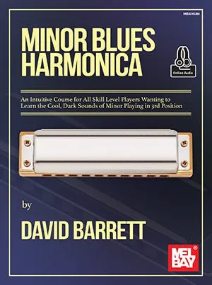 Minor Blues Harmonica Book   Online Audio