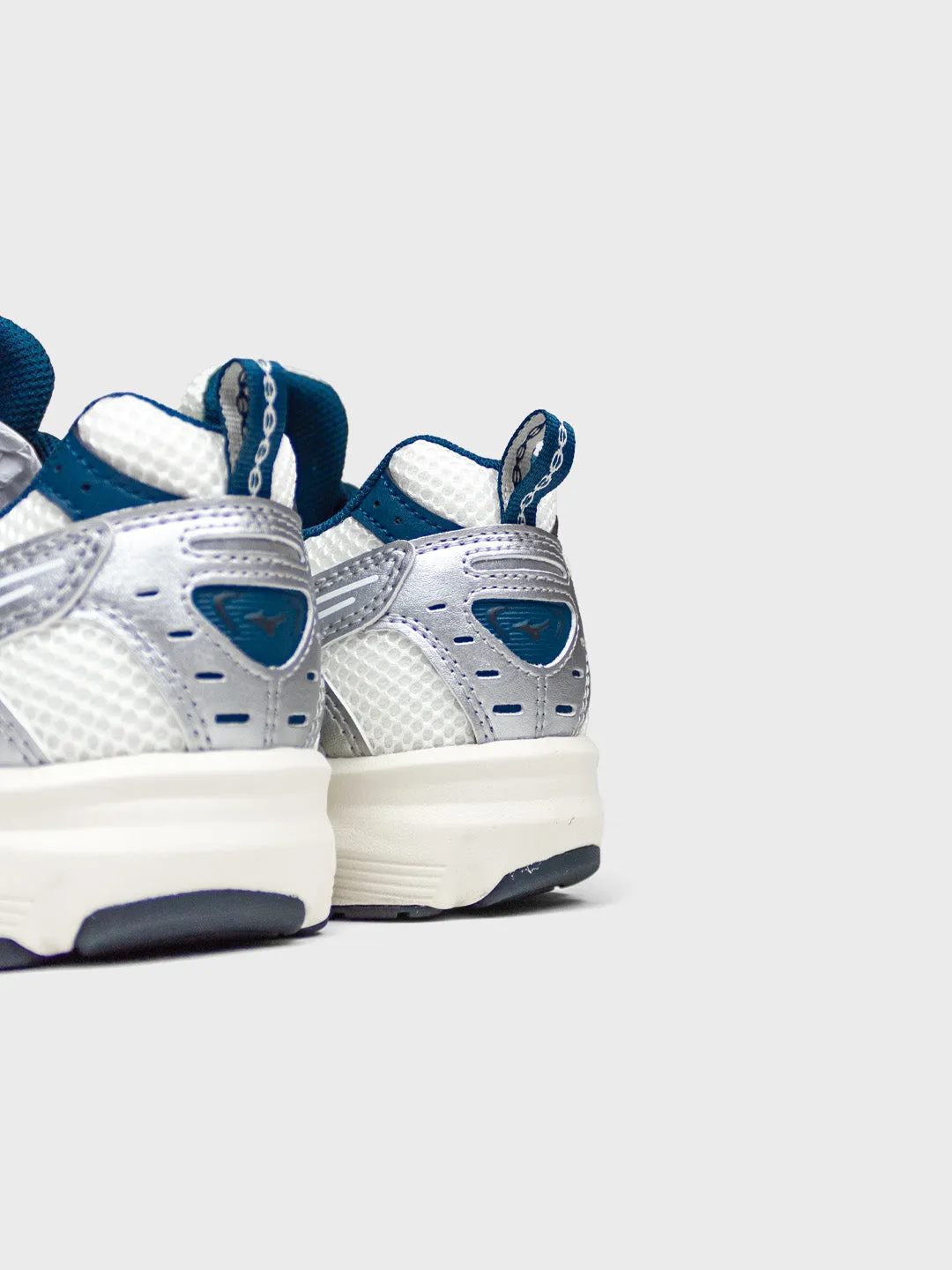 Mizuno MXR Sport Sneakers | White/Majolica Blue