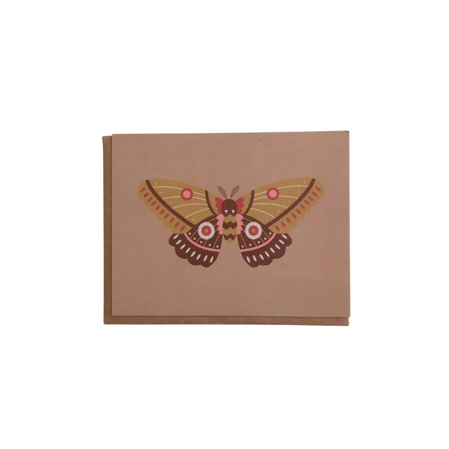 Moth Flat Card