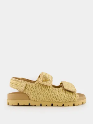 Natural Crochet Sandals