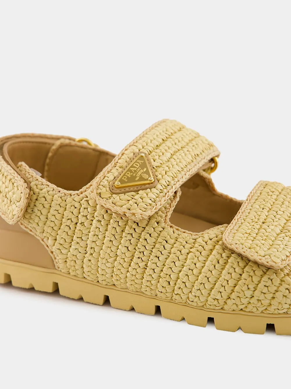Natural Crochet Sandals