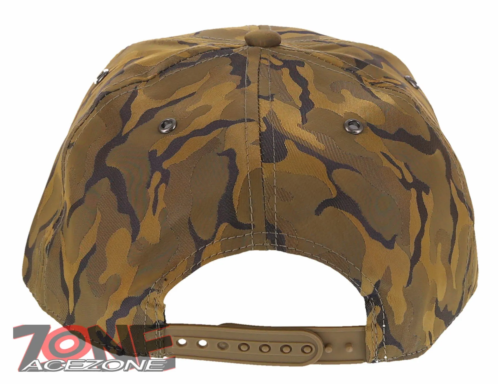 NEW! BOSS FLAT BILL SNAPBACK BASEBALL CAP HAT CAMOUFLAGE KHAKI
