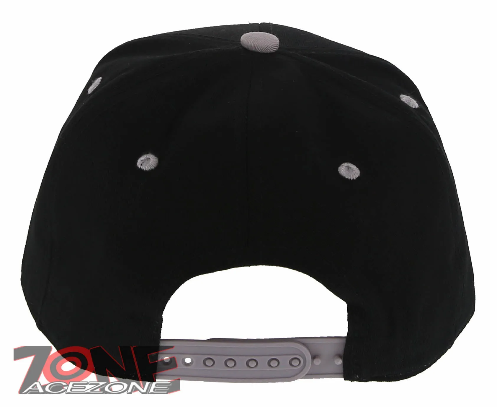 NEW! DON’T TRUST ANYONE ILLUMINATI EYE FLAT BILL BASEBALL CAP HAT GRAY BLACK