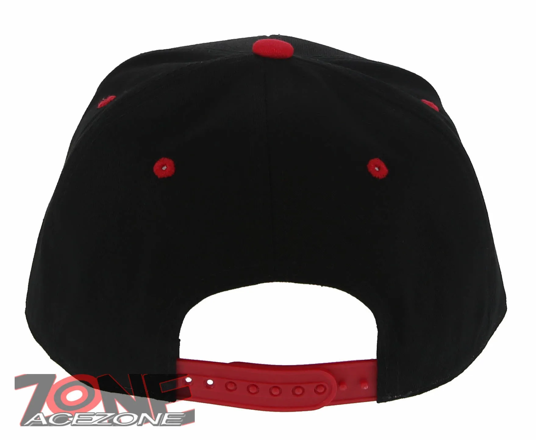 NEW! DON’T TRUST ANYONE ILLUMINATI EYE FLAT BILL BASEBALL CAP HAT RED BLACK