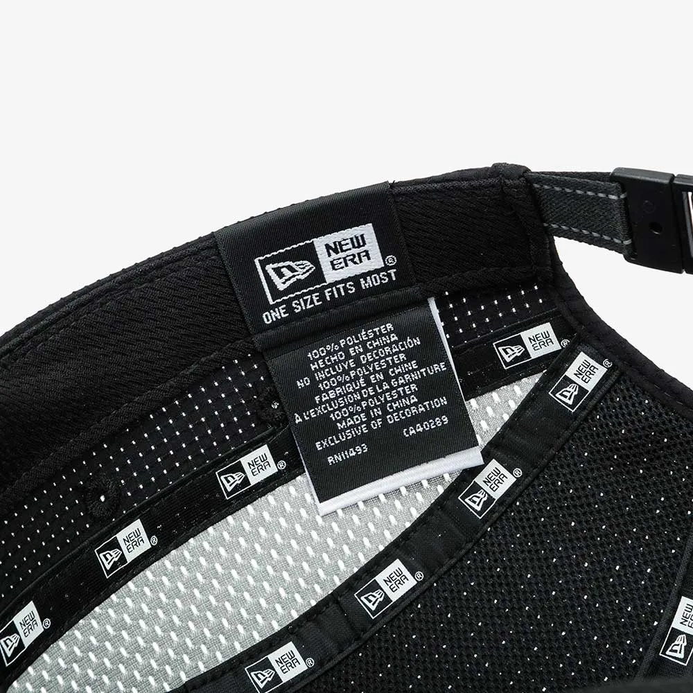 New Era Dual Mesh Black Runner Adjustable Cap