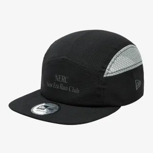 New Era Dual Mesh Black Runner Adjustable Cap