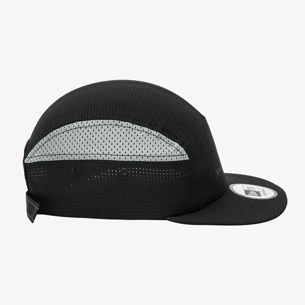New Era Dual Mesh Black Runner Adjustable Cap